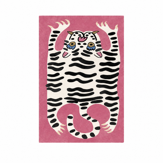 Bedroom Carpet Creative Funny Wear-resistant Non-slip Foot Mat Household